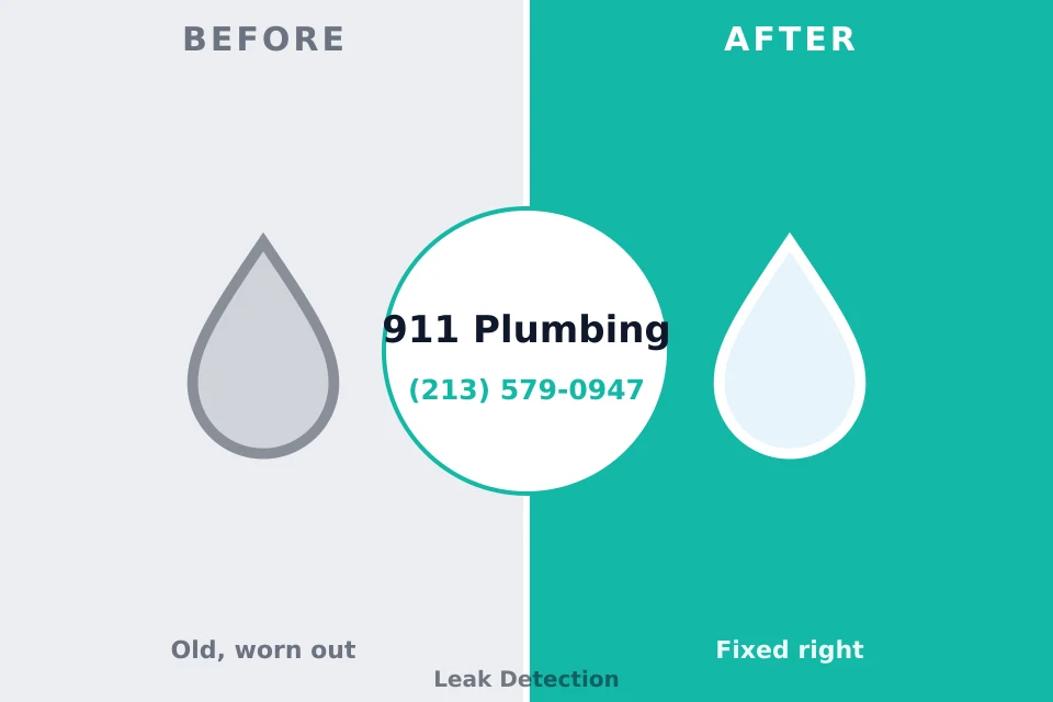 Before and after: plumbing repair Atwood, IL